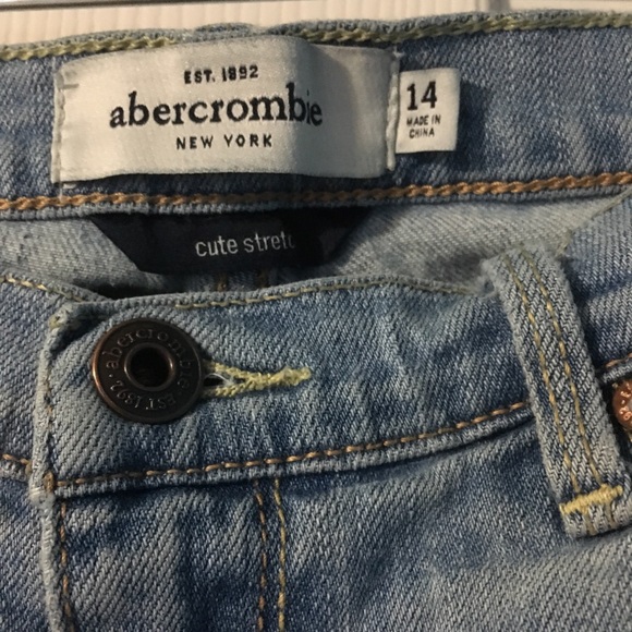 Abercrombie blue cute stretch jeans - Picture 5 of 8